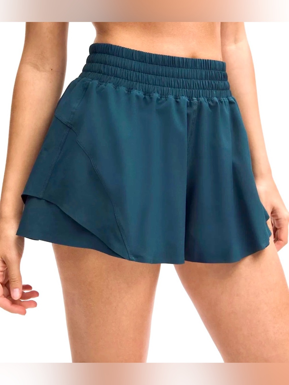 Lululemon Shake it Out Shorts Indochine Blue - Teal